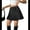 Black Thin Belt, variant on Dycnvjo Pleated Skirts for Women High Waisted Tennis Skirt Athletic Skorts with Pockets Shorts Workout Golf Skort Black Thin Belt S
