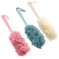 thumbnail image 1 of 3 Pack Long Handled Shower Body Brush Soft Nylon Mesh Back Cleaner Back Scrubber Exfoliating Luffa, 1 of 2