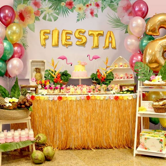 LEORX carnival balloons Letter Shape Aluminum Foil Golden 1 Set