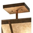 thumbnail image 2 of Meyda Tiffany 232536 Arta 4 Light 32" Wide Semi-Flush Ceiling Fixture - Copper, 2 of 7