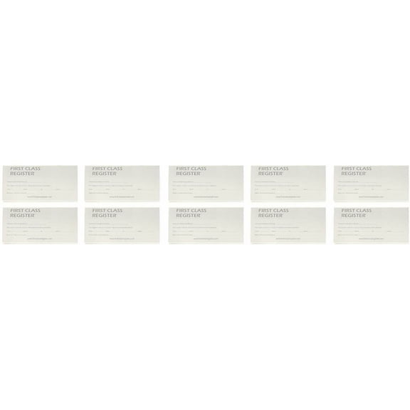10 Checkbook Transaction Registers Record Book and Ledger by First Class Register