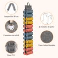 thumbnail image 3 of CHAO Almacenamiento Colgante con 24 Bolsillos - Gris, Tela Oxford Plegable para Colgar Camisas, Jeans, Calcetines para Colgar, 3 of 5