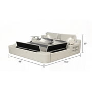 Restonic Queen Bed Massager - Remote, Bluetooth, USB