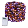 thumbnail image 4 of Luces de Halloween, luces navideñas, 100 LED, decoración de Halloween, IP44, impermeables para escaleras, jardín, patio, festival al aire libre., 4 of 8