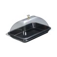 thumbnail image 3 of Serving Tray Cake Plate Pastry Display with Transparent Dome Cover for Kitchen Buffet Party and Weddings, 3 of 9