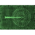 thumbnail image 1 of Ahgly Company Indoor Rectangle Abstract Emerald Green Modern Area Rugs, 3' x 5', 1 of 4
