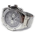 thumbnail image 4 of Stainless Steel Genuine Diamonds  White Gold Tone Techno Grill Watch Iced Out Presidential Band Jo Rodeo Jojino, 4 of 5