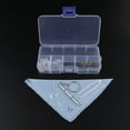 thumbnail image 3 of Kit de almohadillas nasales de silicona suave para gafas, de herramientas de reparación de gafas de tela con tuerca de tornillo Hugo Kits de reparación de anteojos, 3 of 6