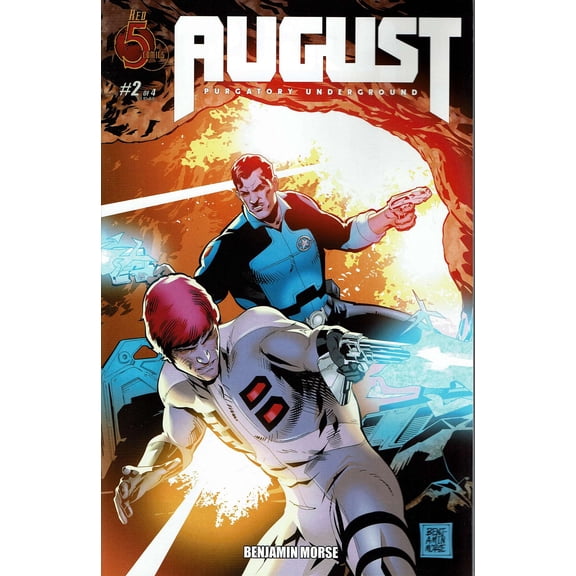 August: Purgatory Underground #2 VF ; Red 5 Comic Book