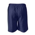 thumbnail image 6 of Mlzmgr Mens Casual Sports Shorts Elastic Waist Knee Length Solid Color Shorts with Pockets Regular Basic Shorts Summer Fashion, 6 of 6