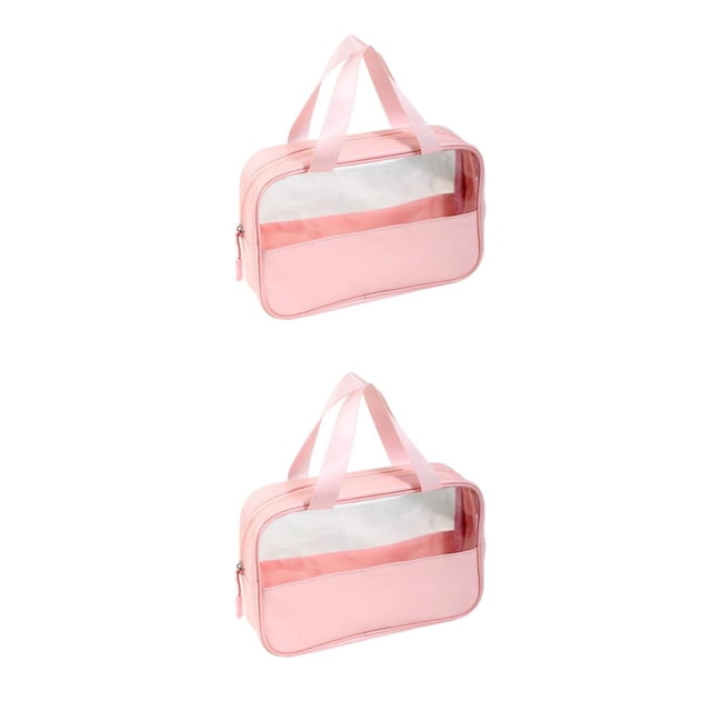 Minnieouse Viaje con estilo con el neceser de viaje con mano de obra meticulosa y elegante Neceser de maquillaje transparente Type1 NO1