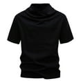 thumbnail image 2 of Mens Short Sleeve Henley Shirt T-Shirt Men 2X Tshirts for Men Comfy Shirts for Men Unisex Shirts Men's Button Henley Shirts, 2 of 4