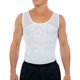 thumbnail image 1 of Esteem Apparel Original Camisa de compresión de pecho para hombre para ocultar ginecomastia Moobs Shapewear (XL blanco), 1 of 5
