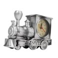 thumbnail image 1 of Réveil de Table, Modèle de Train Réveil Électronique Argenté pour Enfants pour Maison, 1 of 7