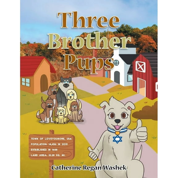 Three Brother Pups, (Paperback)
