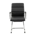 thumbnail image 2 of Boss Office CaressoftPlus Executive Guest Chair in Black, 2 of 6