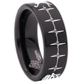 thumbnail image 6 of Basketball Tungsten Carbide Ring, 6 of 9