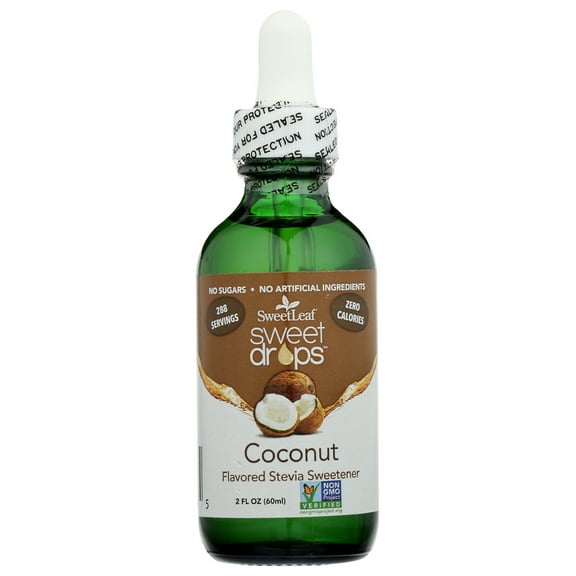 Wisdom Natural Sweetleaf Coconut Liquid Stevia 2 fl oz Liq