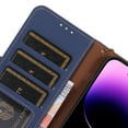 thumbnail image 6 of Nalacover Cute Wallet Case for iPhone 14 Plus, Card Slots Cash Holder Premium Faux PU Leather Flip Folio Cover with Magnetic Clasp RFID Blocking Kickstand Anti-Scratches Protective Case,Darkblue, 6 of 8