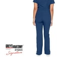 thumbnail image 2 of Barco Grey's Anatomy Signature Women's 2207 Callie Scrub Pant Indigo X-Small, 2 of 7