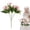 A2_Pink 15.7", variant on ERTZAE Dining Room Flower Decor,Graceful Floral Stems,Allergy Free Lilies,Long Term Decor Florals,6-Branch 18-Bloom Artificial Lily & Narcissus Bouquet,Bright Red 13-Inch Faux Flowers for Wedding