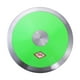 thumbnail image 2 of Disco de nylon de 2 kg para lanzamiento de disco, coordinación, aro de acero y pista de fitness central Verde, 2 of 9
