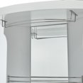 thumbnail image 5 of Gramercy Way Corner Bar Cabinet in White Finish, 5 of 5