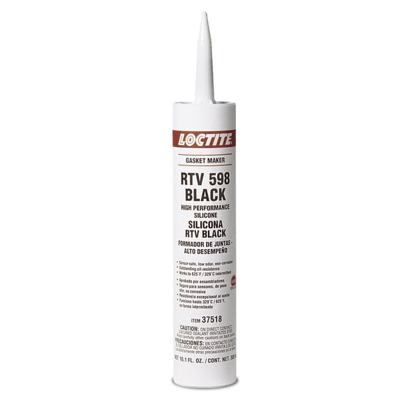 Loctite 37518 Black RTV Silicone Gasket Maker - 10.14 oz.