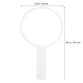 thumbnail image 2 of Shisuyan Handheld Compact Mirror Round Makeup Mirror with Handle for Home Travel, 2 of 8