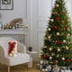 thumbnail image 1 of Adornos navideños, adornos para el árbol de Navidad, bolas navideñas colgantes para ventana, bolas flocadas, adornos navideños, juego de bolas navideñas de plástico., 1 of 6