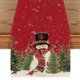 thumbnail image 1 of Christmas Birds Table Runner, Seasonal Winter Xmas Holiday Kitchen Dining Table Decoration, 1 of 5