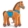 thumbnail image 1 of Juguete de peluche interactivo para niños, ponycycle, caballo, color marrón, E337, 1 of 8