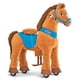thumbnail image 1 of Juguete de peluche interactivo para niños, ponycycle, caballo, color marrón, E337, 1 of 8