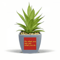 thumbnail image 1 of Motto Make Word Come True Fake Pineapple Flower Pot Vase Mini Decor, 1 of 3