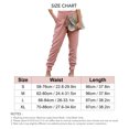 thumbnail image 4 of Pantalones de chándal para mujer Pantalones de chándal con dobladillo dividido de cintura alta elásticos casuales Pantalones de lápiz con cordón sueltos con bolsillos ANGGREK Otros, 4 of 6
