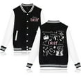 thumbnail image 2 of KPOP Stray Kids SKZ Do It Tracklist Print Baseball Jacket – Unisex Graphic Long Sleeve Coat, Casual Streetwear for STAY Fans Support, 2 of 5