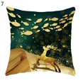 thumbnail image 1 of EIMELI Pillow Cover Soft Touch Wide Application Polyester Black White Landscape Cushion Sofa Slipcase Furniture Accessories, 1 of 12