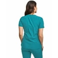 thumbnail image 4 of Green Town Scrubs for Women Scrub Set - Jogger Pant and Comfort Stretch V-Neck Top, 5 Pockets, Easy Care Uniforms, 4 of 8