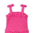 thumbnail image 5 of Planet Gold Toddler & Girls Summer Sleeveless Tiered Dress with Tie Straps, Sizes 12M-18, 5 of 6