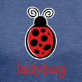 thumbnail image 3 of CafePress - Ladybug Women's Dark T Shirt - Womens Tri-blend T-Shirt, 3 of 4