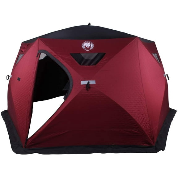 Nordic Legend Hex-Hub 6 to 8 Man Portable Thermal Ice Shelter