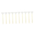 thumbnail image 4 of WHAMVOX 50 Pcs Glitter Paper Heart Shape Cake Cupcake Toppers Cake Picks for Kids Birthday Party Decoration(Silver), 4 of 8