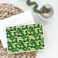 thumbnail image 2 of Watercolor St Patricks Day Leprechan Hat Greeting Cards and Envelopes Pack of 8, 2 of 2