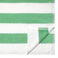 thumbnail image 2 of Mainstays Cabana Stripe Cotton Blend Beach Towel, 58" x 28", Mint Fluff, 2 of 4