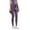 Purple, variant on Ramiter Women'S Leggings Warner's Women's Cropped Seamless Shaping Leggings L,Black