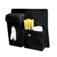 thumbnail image 2 of Seat Storage Pocket Multi-Pocket Tissue Box Design Space-saving Large Space Interior Organizer Dust-proof Universal Car Backseat Storage Organizer for Automobile, 2 of 8