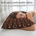 thumbnail image 5 of Brown Horseshoe Throw Pillow Covers, Western Country Star Vintage Soft Breathable Pillow Cases with Invisible Zipper for Sleeping, Small Pillowcases for Couch Bed Sofa Chair 16x24 Inches, 5 of 9