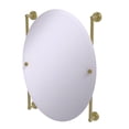 thumbnail image 5 of Dottingham Collection Oval Frameless Rail Mounted Mirror - DT-27-91-BKM, 5 of 7