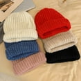 thumbnail image 5 of SikaFu Winter Beanies Has For Women Men Boys Girls Crochet Skullies Hat Solid Color Unisex Autumn Warm Knitted Beanies Caps Accessories, 5 of 6