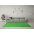 thumbnail image 3 of Ahgly Company Indoor Rectangle Solid Green Modern Area Rugs, 6' x 9', 3 of 4